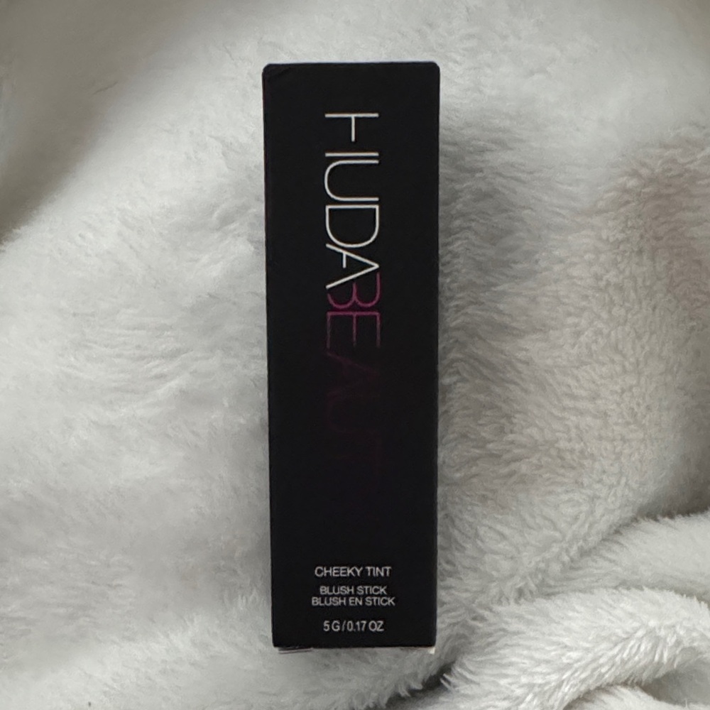 HUDA BEAUTY Cheeky Tint Blush Stick in Black and Pink